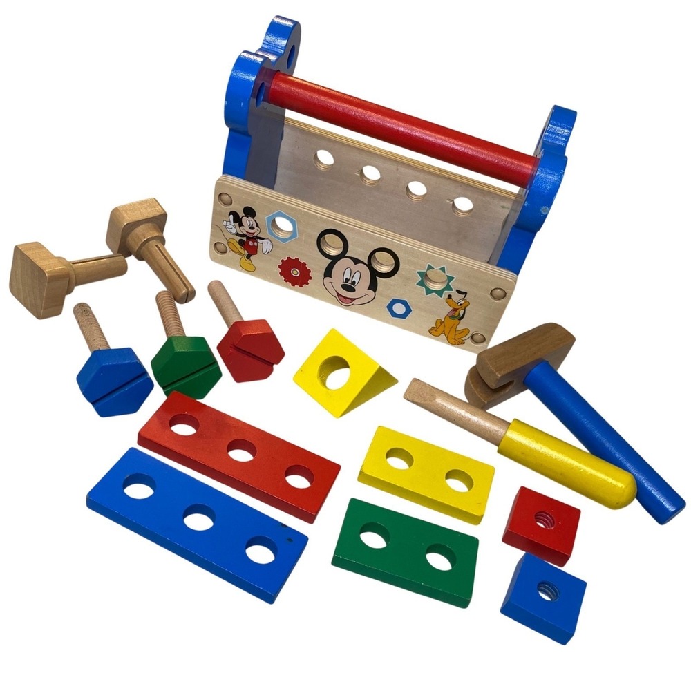 Disney‎ Mickey Mouse Clubhouse Wooden Tool Kit Melissa & Doug Missing Piece